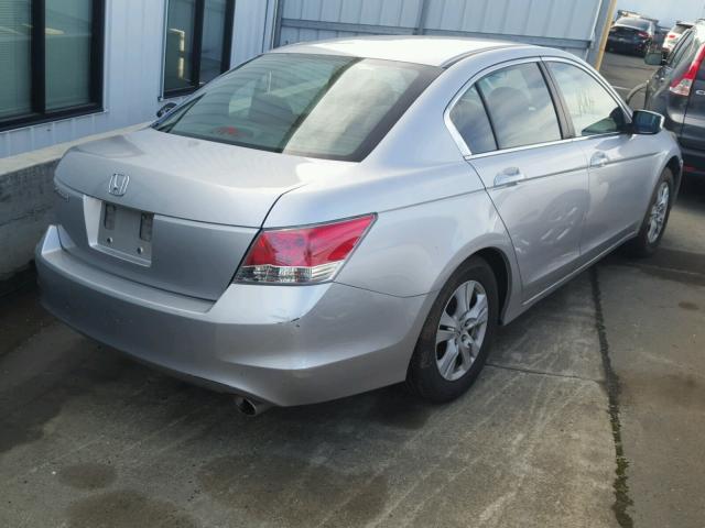 1HGCP2F40AA103687 - 2010 HONDA ACCORD LXP SILVER photo 4