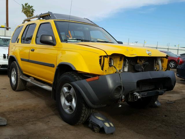 5N1ED28Y82C593250 - 2002 NISSAN XTERRA XE YELLOW photo 1