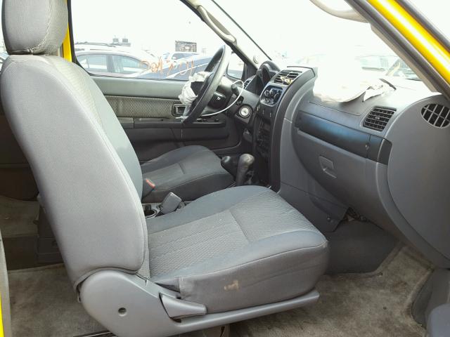 5N1ED28Y82C593250 - 2002 NISSAN XTERRA XE YELLOW photo 5