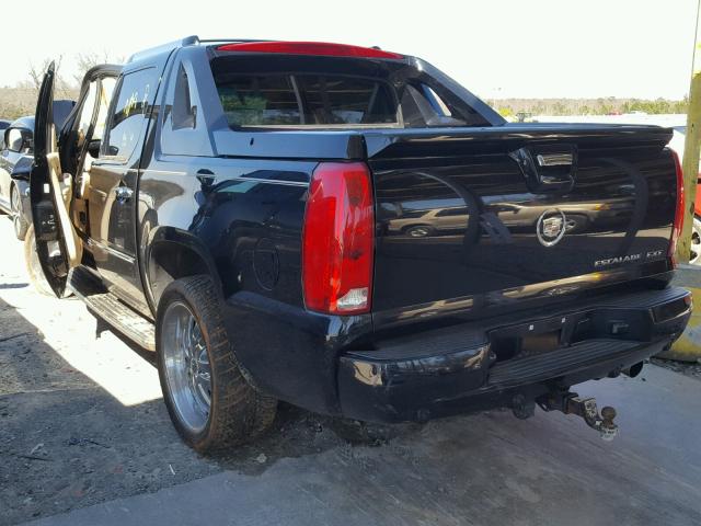 3GYFK62887G196442 - 2007 CADILLAC ESCALADE E BLACK photo 3