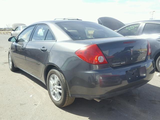 1G2ZG558264252711 - 2006 PONTIAC G6 SE1 CHARCOAL photo 3