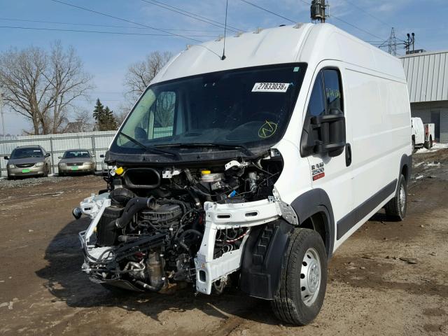 3C6TRVDG7GE137551 - 2016 RAM PROMASTER WHITE photo 2