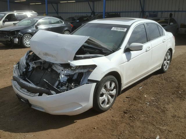 1HGCP2F86AA142657 - 2010 HONDA ACCORD EXL WHITE photo 2