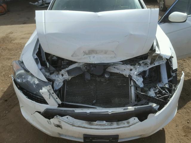 1HGCP2F86AA142657 - 2010 HONDA ACCORD EXL WHITE photo 7