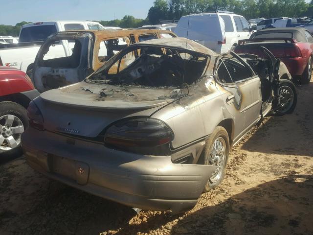 1G2WJ52K6VF238981 - 1997 PONTIAC GRAND PRIX BEIGE photo 4