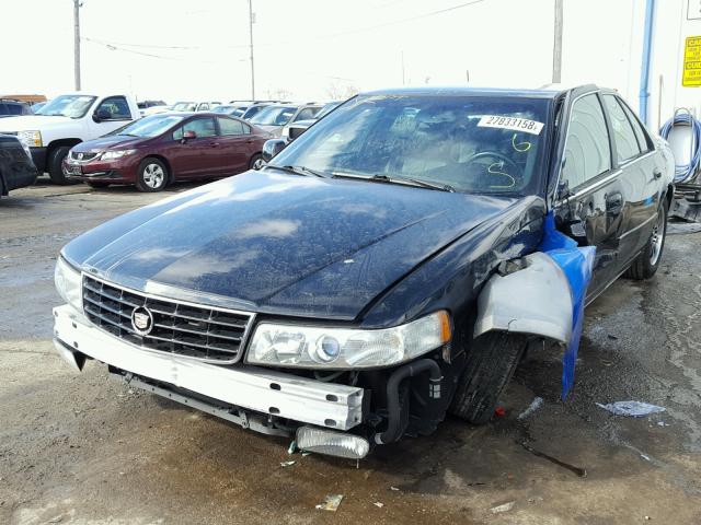 1G6KS54Y24U167008 - 2004 CADILLAC SEVILLE SL BLACK photo 2