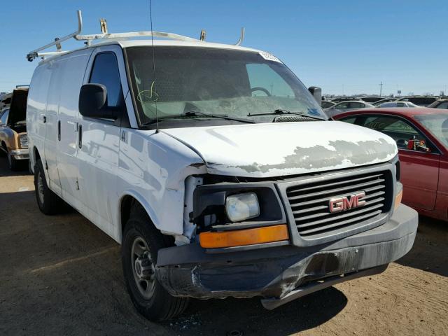 1GTGG25V771253895 - 2007 GMC SAVANA G25 WHITE photo 1