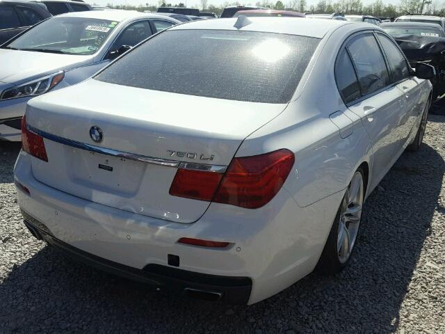 WBAKB8C57CC965043 - 2012 BMW 750LI WHITE photo 4