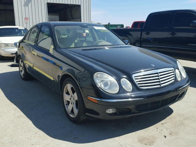 WDBUF70J16A871668 - 2006 MERCEDES-BENZ E 500 BLACK photo 1