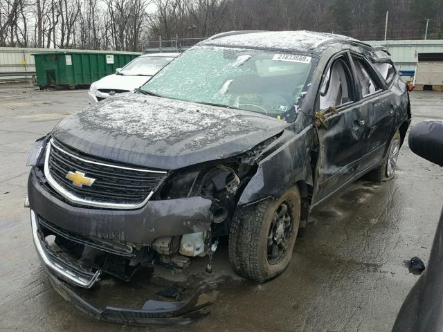 1GNKVFED9GJ106757 - 2016 CHEVROLET TRAVERSE L CHARCOAL photo 2