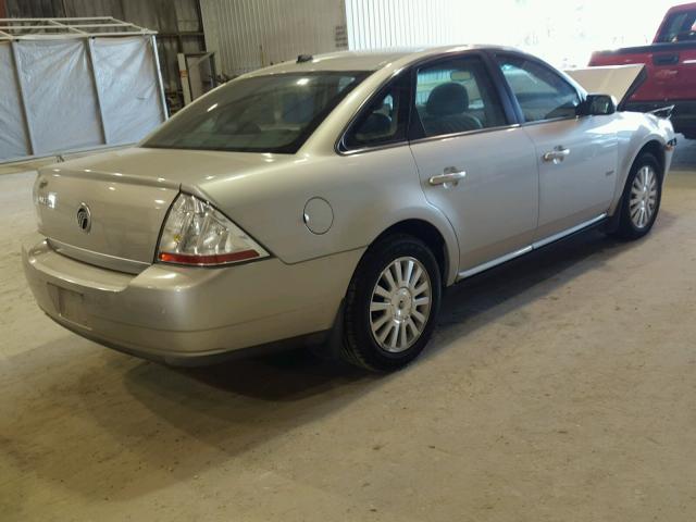 1MEHM40W78G615794 - 2008 MERCURY SABLE LUXU SILVER photo 4