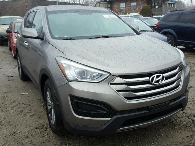 5XYZTDLB1FG248294 - 2015 HYUNDAI SANTA FE S GRAY photo 1