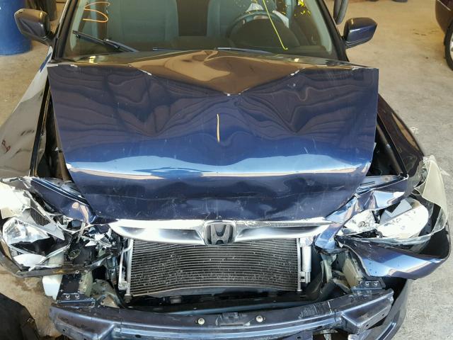 1HGCM56486A094271 - 2006 HONDA ACCORD LX BLUE photo 7