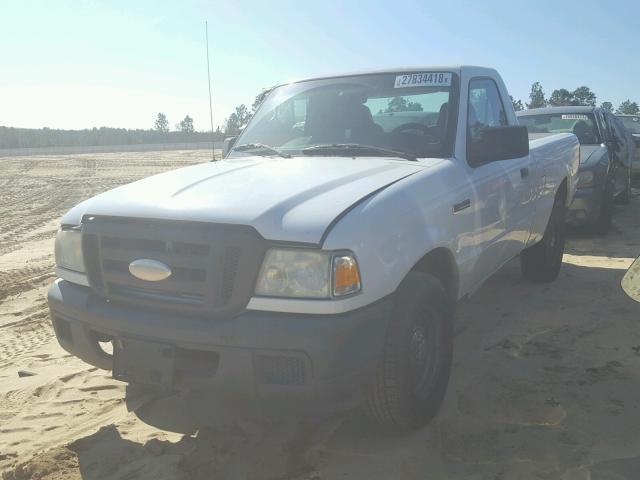 1FTYR10D66PA87727 - 2006 FORD RANGER WHITE photo 2