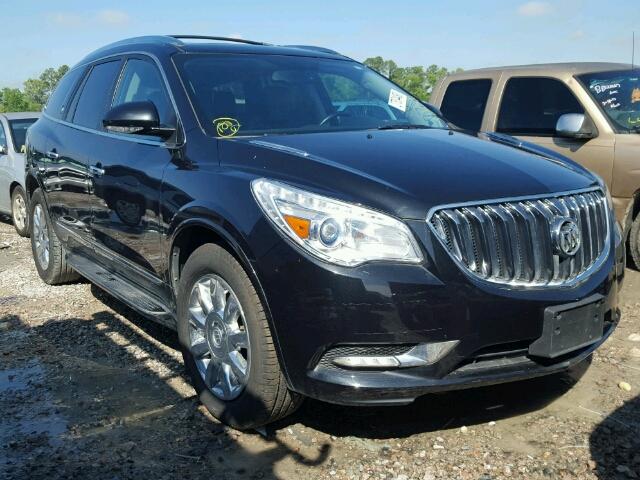 5GAKRDKDXDJ237103 - 2013 BUICK ENCLAVE BLACK photo 1