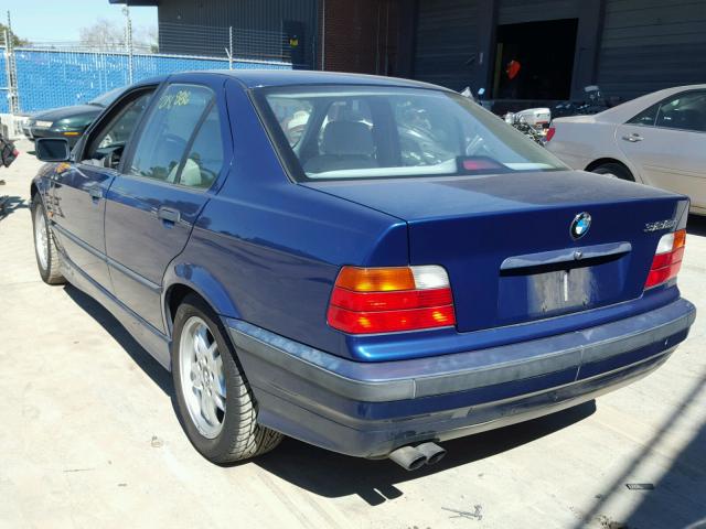 WBACD4327VAV53572 - 1997 BMW 328 I AUTO BLUE photo 3