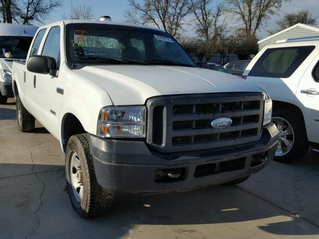 1FTSW21P86ED10777 - 2006 FORD F250 SUPER WHITE photo 1