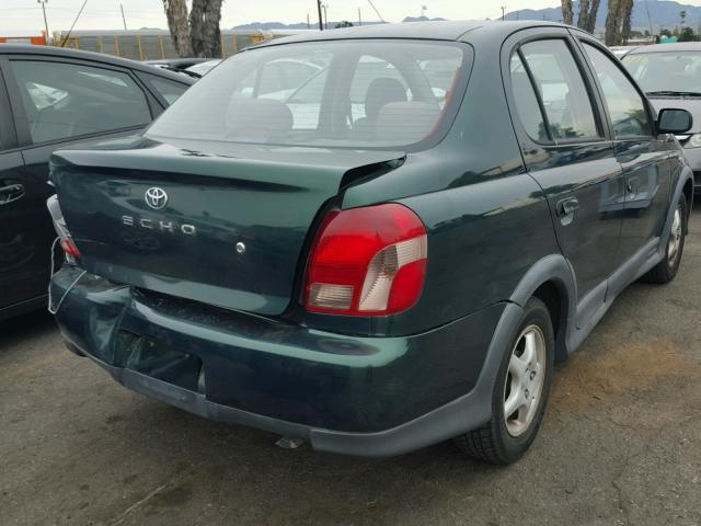 JTDBT1231Y0041116 - 2000 TOYOTA ECHO GREEN photo 4