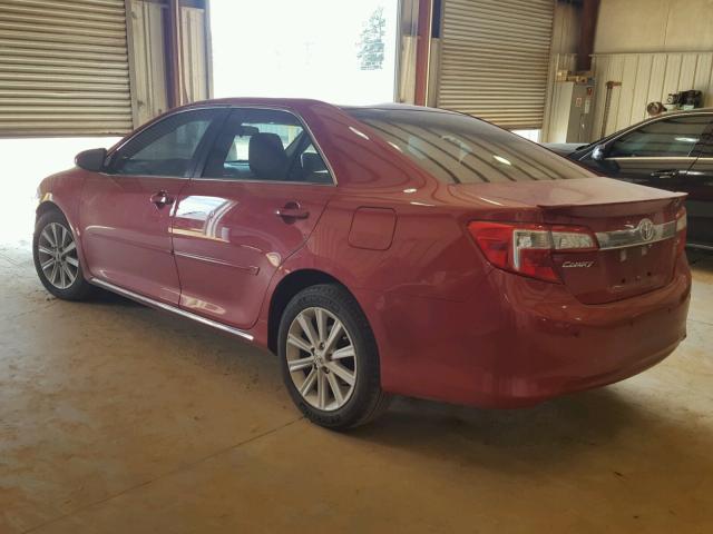 4T4BF1FK4ER365482 - 2014 TOYOTA CAMRY L RED photo 3