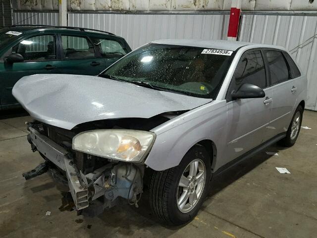 1G1ZT62825F302682 - 2005 CHEVROLET MALIBU MAX 银色 照片 2