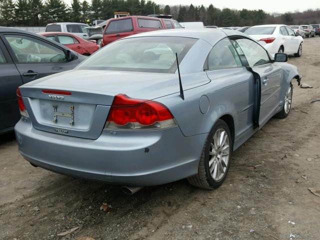 YV1MC68276J004206 - 2006 VOLVO C70 T5 BLUE photo 4