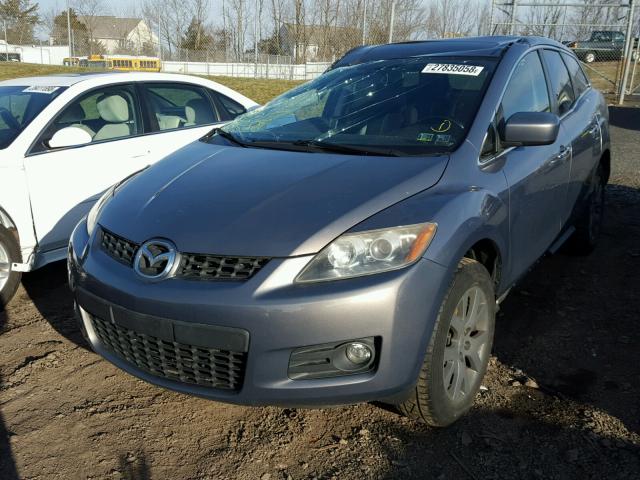 JM3ER29L980187309 - 2008 MAZDA CX-7 GRAY photo 2