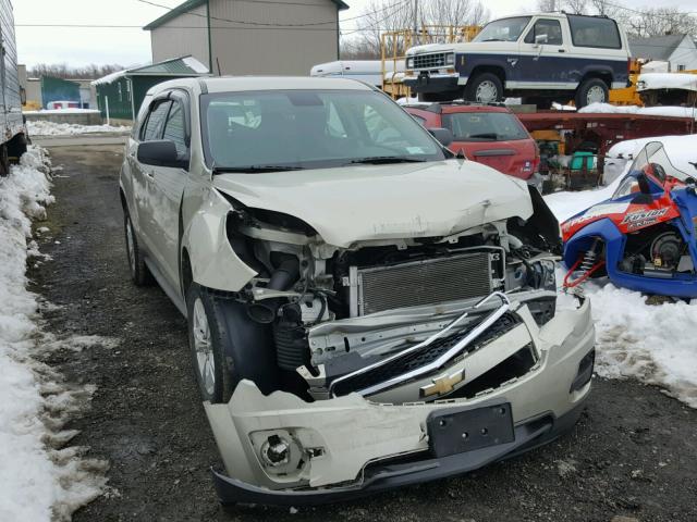 2GNALBEK9D1267592 - 2013 CHEVROLET EQUINOX LS BEIGE photo 1