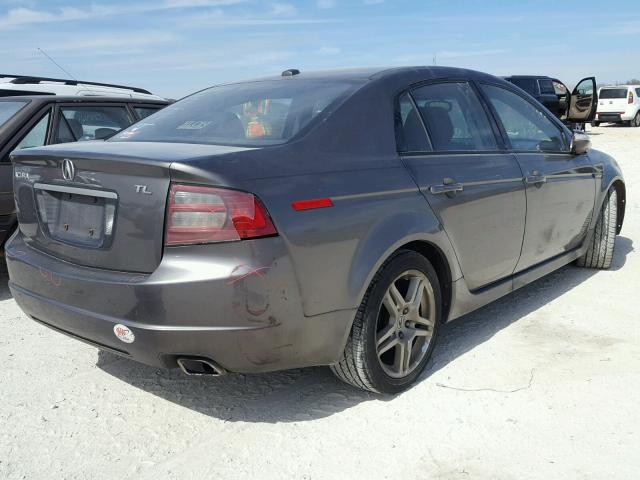 19UUA66248A035867 - 2008 ACURA TL GRAY photo 4