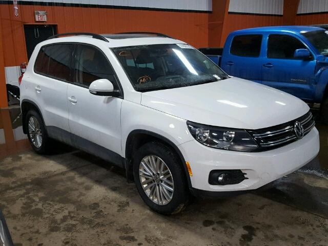 WVGJV7AX0GW557293 - 2016 VOLKSWAGEN TIGUAN COM WHITE photo 1