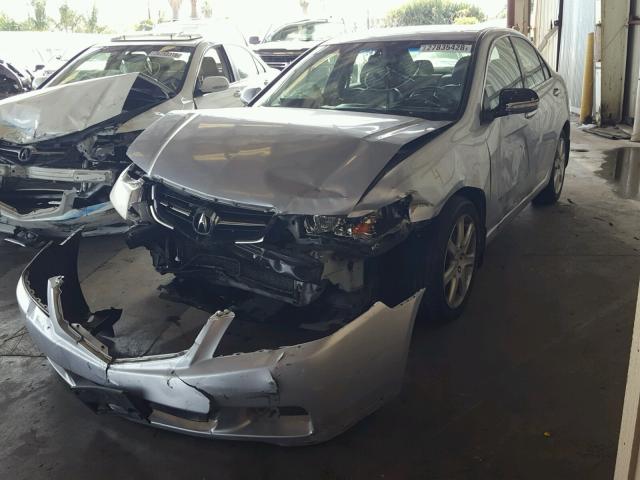 JH4CL969X4C026204 - 2004 ACURA TSX SILVER photo 2