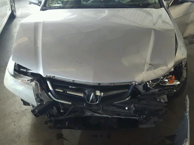 JH4CL969X4C026204 - 2004 ACURA TSX SILVER photo 7