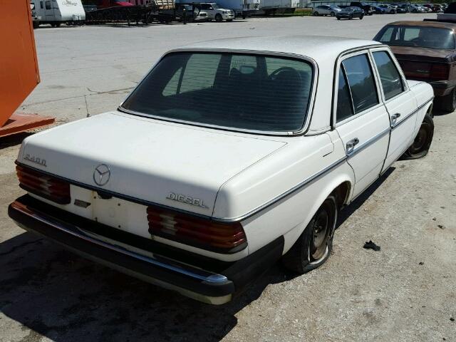 12312312112615 - 1979 MERCEDES-BENZ 240D WHITE photo 4