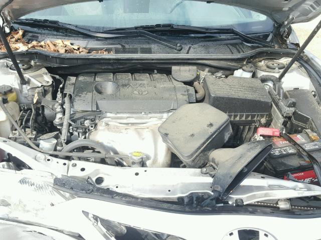 4T1BF3EK1BU185170 - 2011 TOYOTA CAMRY BASE SILVER photo 7