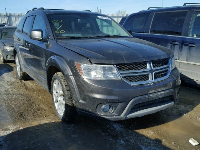 3C4PDCCG0GT174273 - 2016 DODGE JOURNEY SX GRAY photo 1