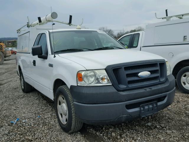 1FTRF12218KD97275 - 2008 FORD F150 WHITE photo 1