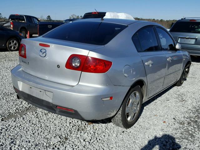 JM1BK12F951277967 - 2005 MAZDA 3 I SILVER photo 4