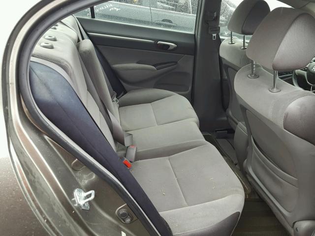 JHMFA16817S000256 - 2007 HONDA CIVIC EX გრაფიტი ფოტო 6