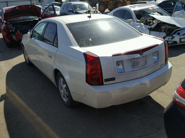 1G6DP577460133014 - 2006 CADILLAC CTS HI FEA WHITE photo 3