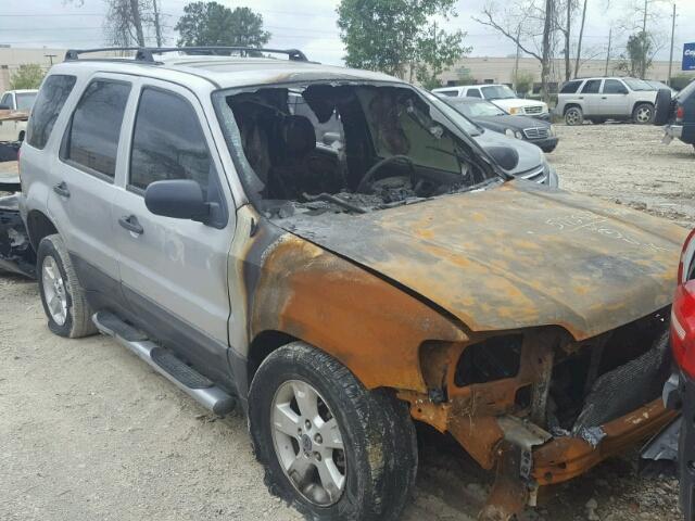 1FMYU03157KB25758 - 2007 FORD ESCAPE XLT SILVER photo 1