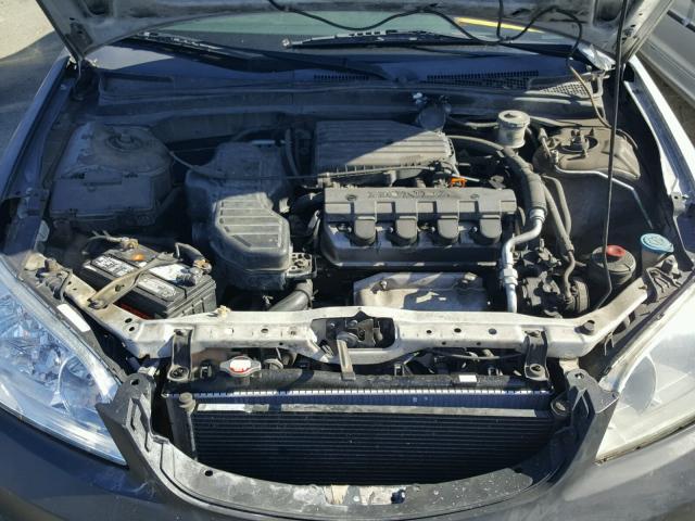 2HGES16374H617244 - 2004 HONDA CIVIC DX V SILVER photo 7