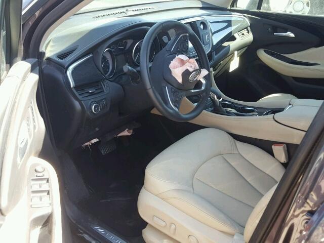 LRBFXBSA8HD048419 - 2017 BUICK ENVISION E PURPLE photo 9