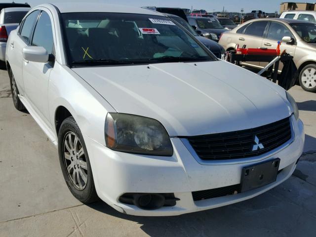 4A32B2FF4AE013121 - 2010 MITSUBISHI GALANT FE WHITE photo 1