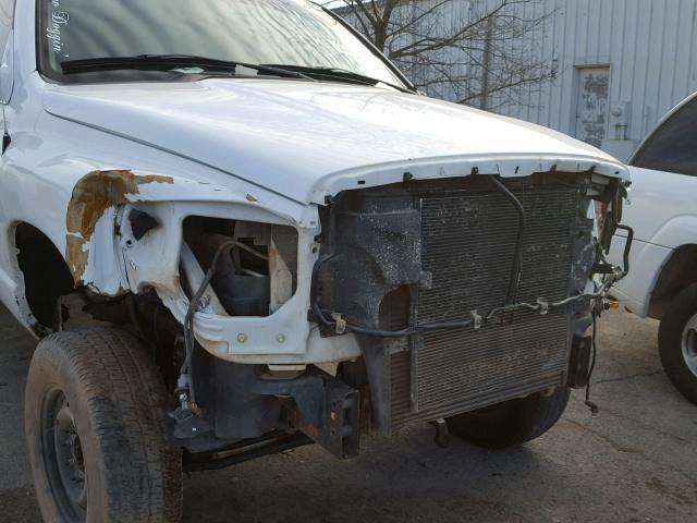 3D7KS28AX8G248152 - 2008 DODGE RAM 2500 S WHITE photo 9