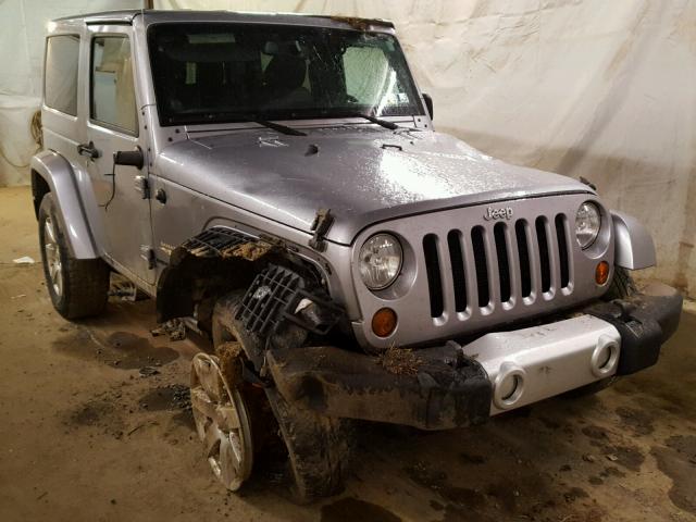 1C4AJWBG6DL617843 - 2013 JEEP WRANGLER S SILVER photo 1