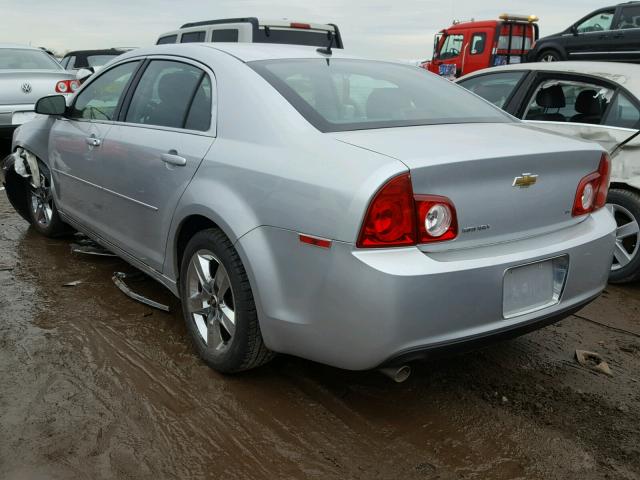 1G1ZH57B394254868 - 2009 CHEVROLET MALIBU 1LT SILVER photo 3