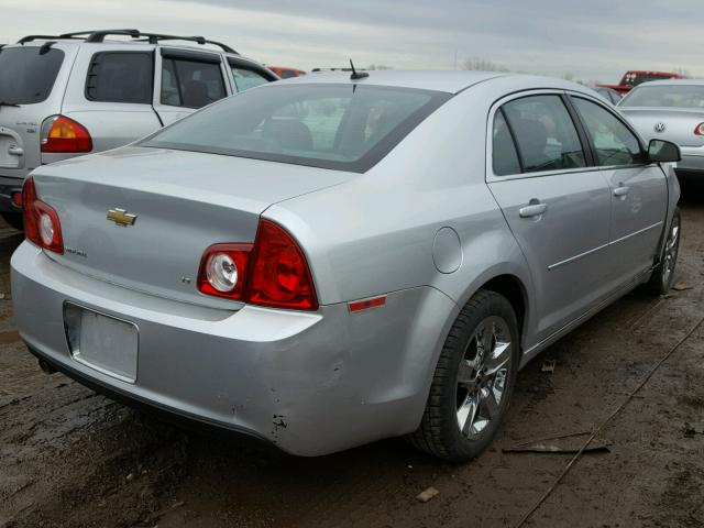 1G1ZH57B394254868 - 2009 CHEVROLET MALIBU 1LT SILVER photo 4