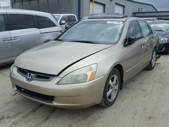 1HGCM56643A084706 - 2003 HONDA ACCORD EX TAN photo 2