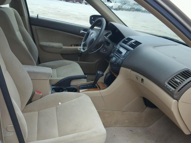 1HGCM56643A084706 - 2003 HONDA ACCORD EX TAN photo 5