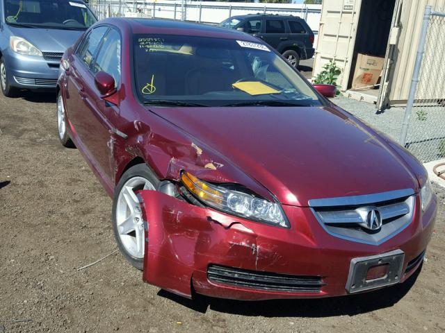 19UUA66294A066817 - 2004 ACURA TL BURGUNDY photo 1