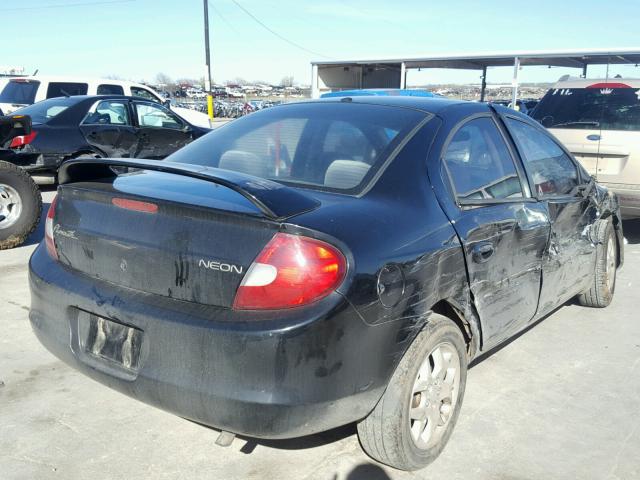 1P3ES46C2YD662739 - 2000 PLYMOUTH NEON BASE 黑色 照片 4